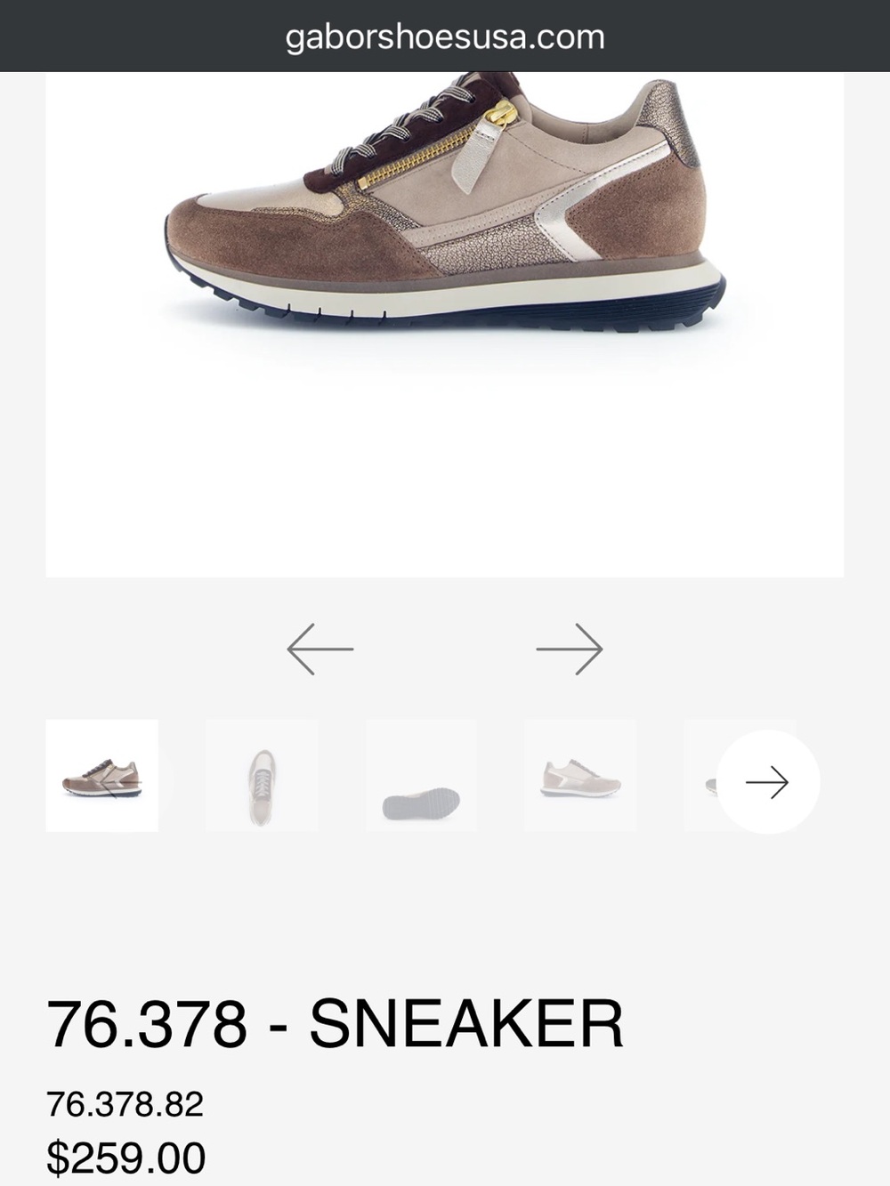 Gabor sneaker - Picture 15 of 15